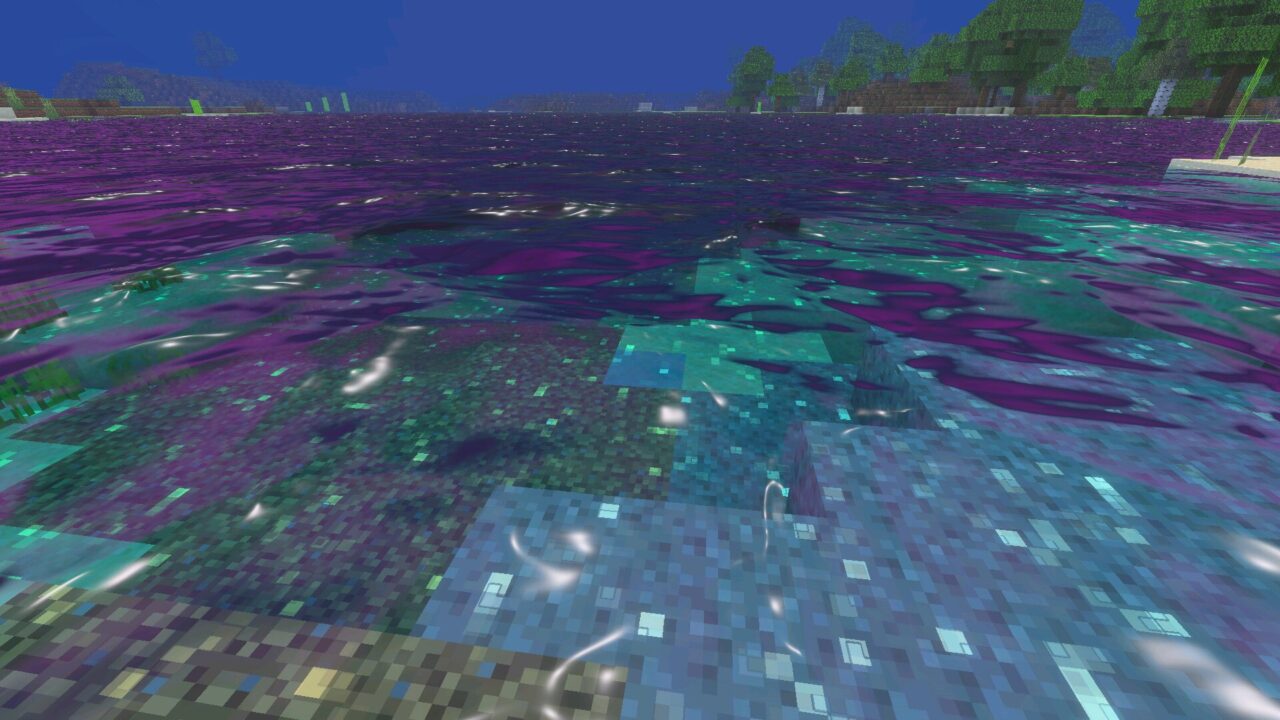 Water from BC Visual Shader for Minecraft Bedrock