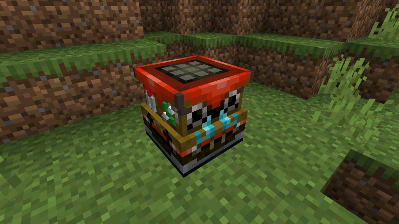 Bench from Civilization Mod for Minecraft Bedrock