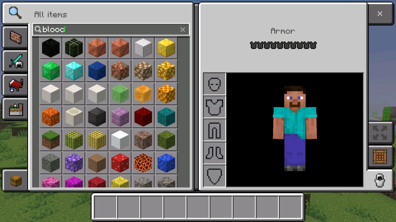 Better Search Mod for Minecraft Bedrock