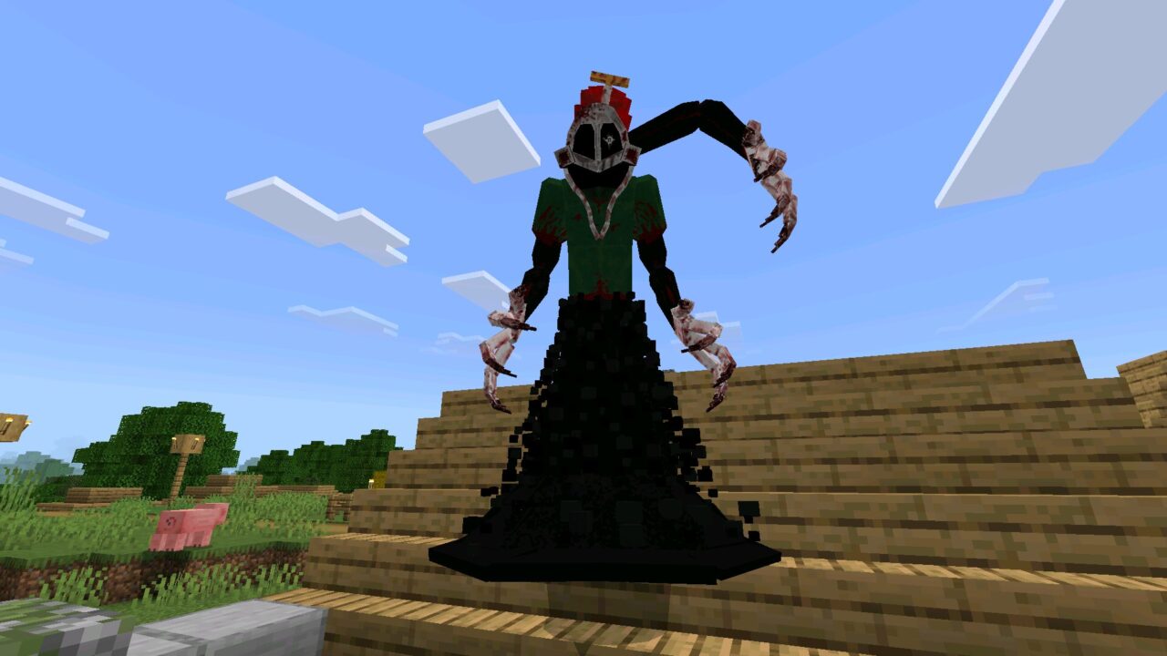 Boss from Omedweller Mod for Minecraft Bedrock