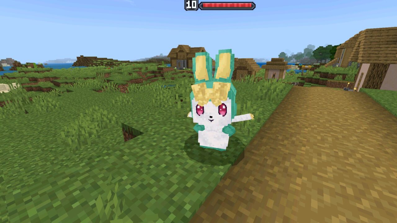 Creature from Palcraft Mod for Minecraft Bedrock