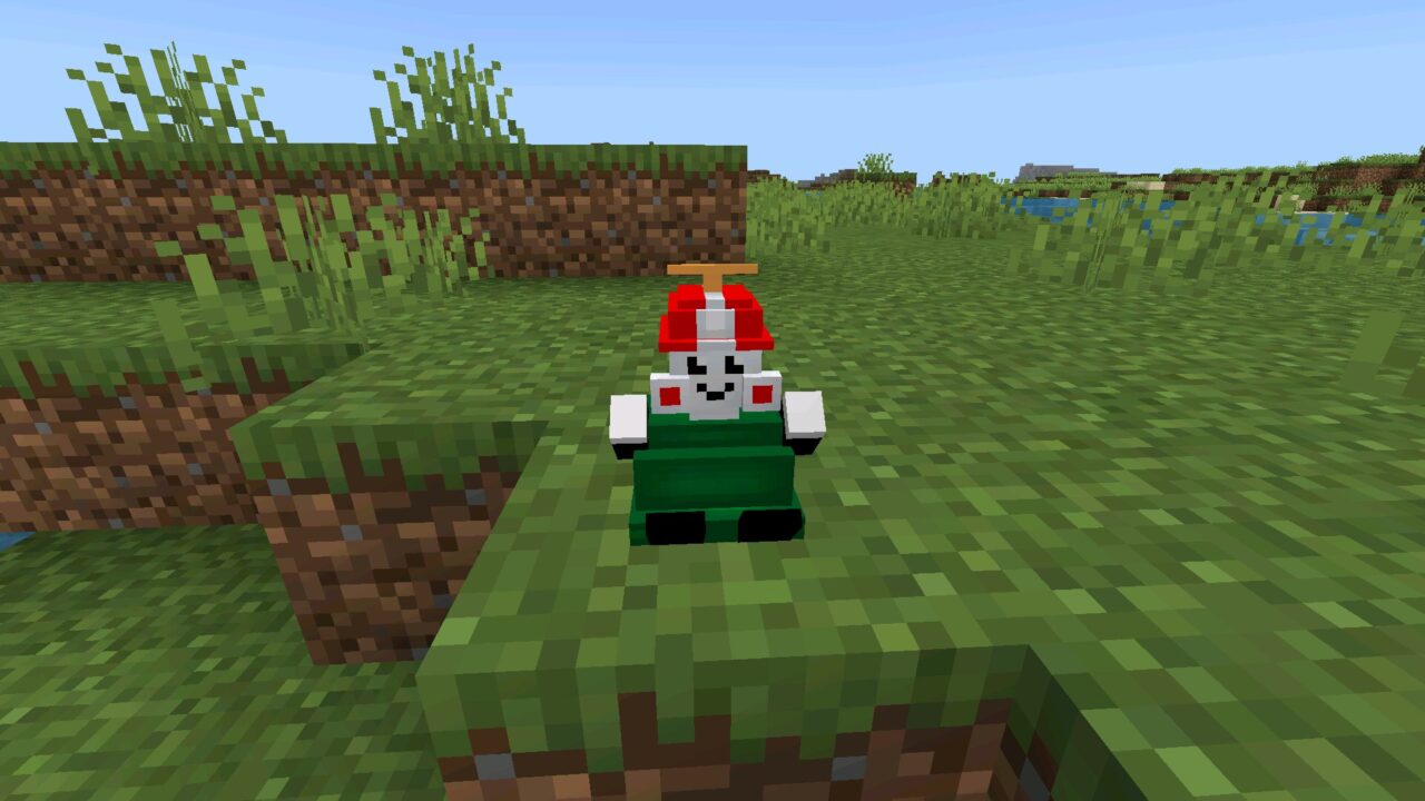 Doll from Omedweller Mod for Minecraft Bedrock