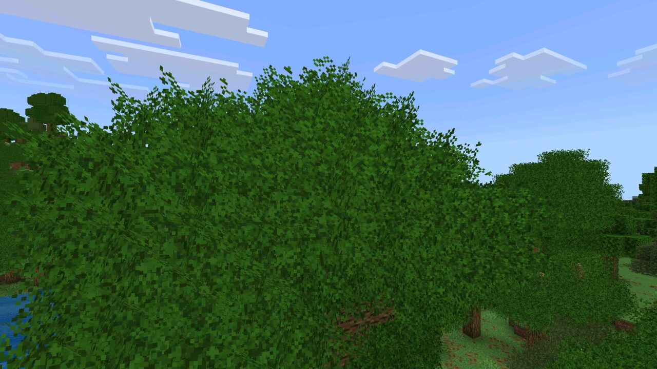 Forest from Arborea Mod for Minecraft Bedrock