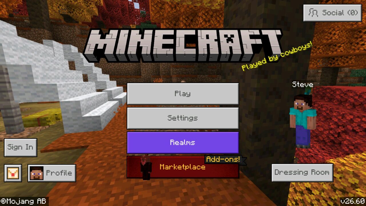 Descargar Minecraft 26.60 APK