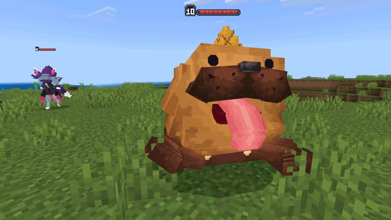 Mob from Palcraft Mod for Minecraft Bedrock