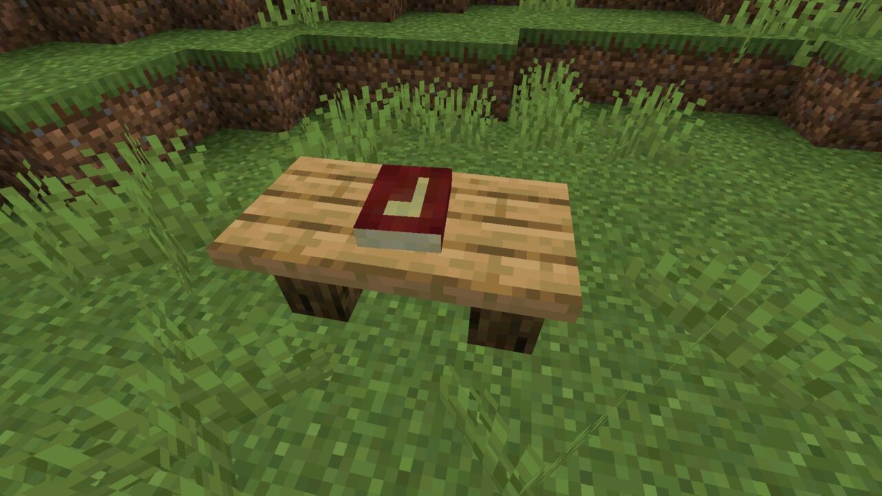 Table from Civilization Mod for Minecraft Bedrock