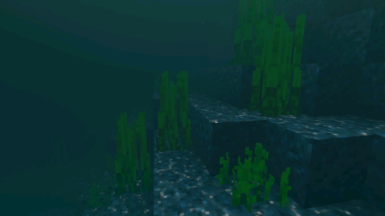 Underwater from Daydream Visuals Shader for Minecraft Bedrock